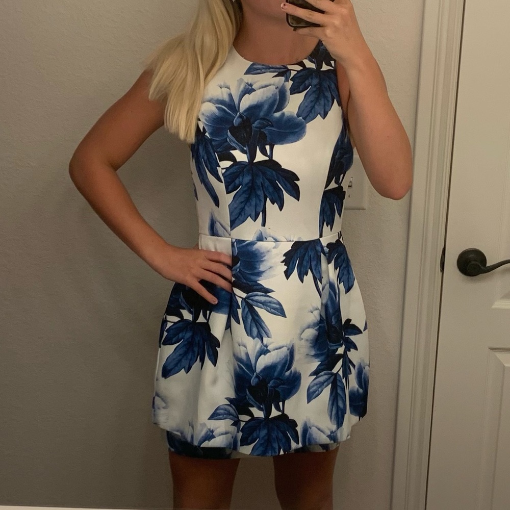 Keepsake the label floral mini dress